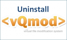 Удаление/деинсталяция vQmod в OpenCart 2.0